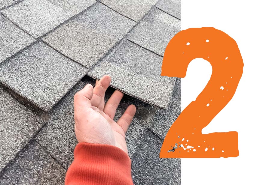 Mountain Roofing Wind Damage Chattering Asphalt roof shingles that have lost their seals can "chatter" in the wind.